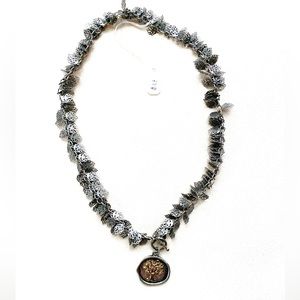 Tree of Life Necklace Mixed Metal Handmade